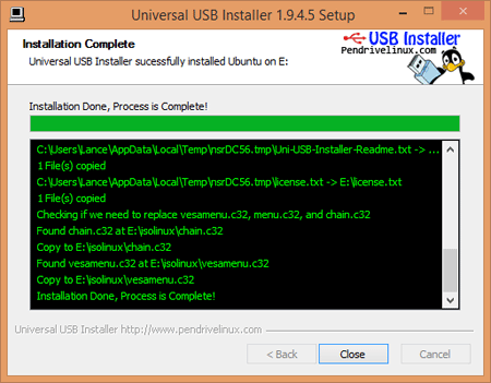 Windows 8 install via usb